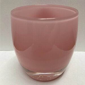 Glassybaby Pink Goodness Glass Votive Candle Holder Hand Blown